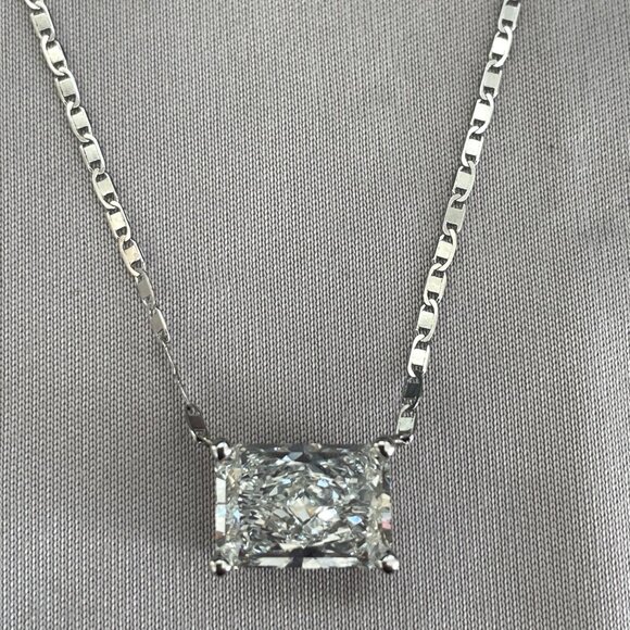 Planning Our 2026 Wedding: Insights and Advice | TikTok 3.08ct F VVS2 Radiant Lab Diamond Pendant Necklace 20\